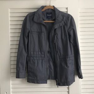 Madewell light blue spring jacket